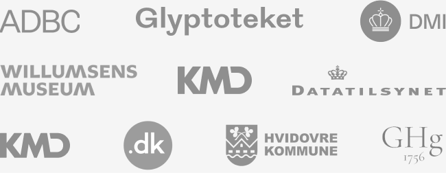 Logoer af danske og norske virksomheter som bruger Make.