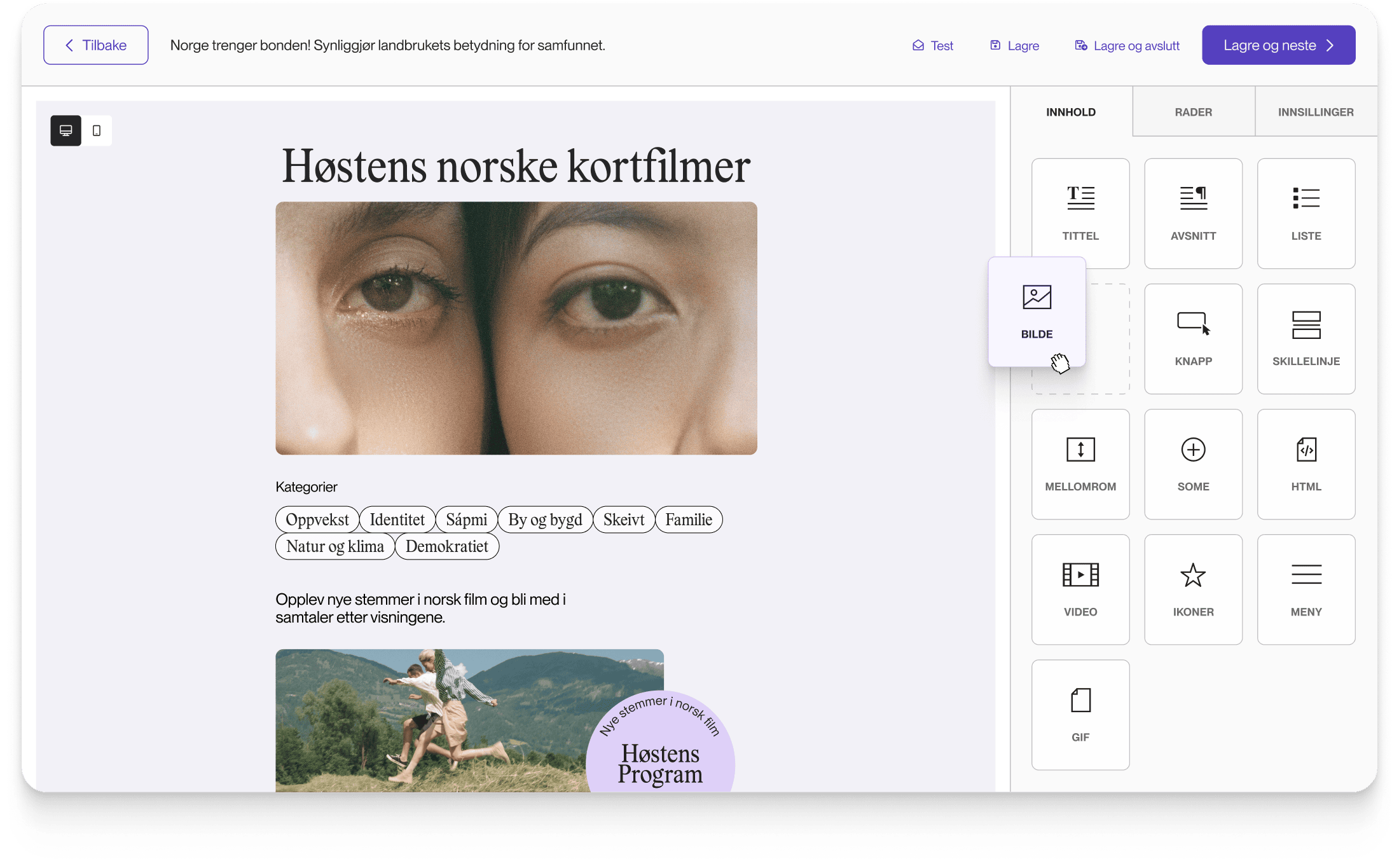 Send nyhetsbrev