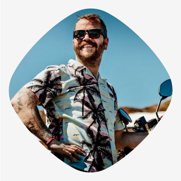 Portrettbilde av Henrik Johannessen, markedssjef i Palmesus